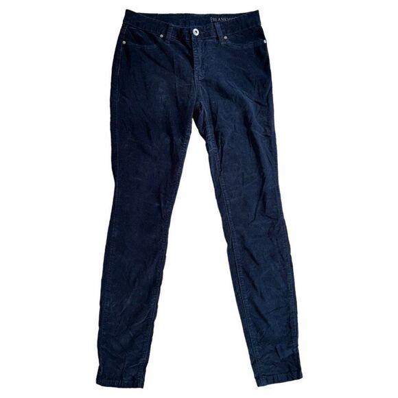 🐿️* Blank NYC Navy Blue Velvet Skinny Jeans Size 29 - Picture 1 of 9